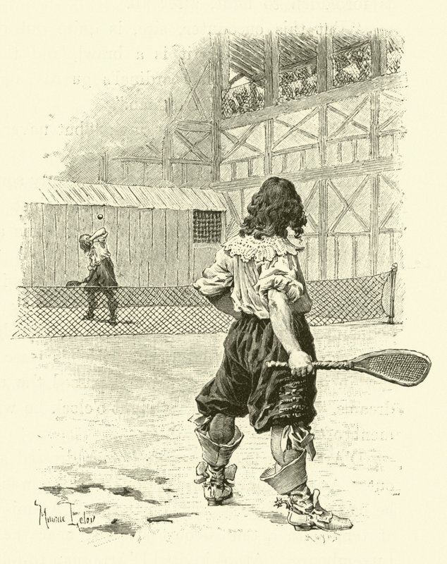 Üç Silahşörler için İllüstrasyon (gravür) by Maurice Leloir