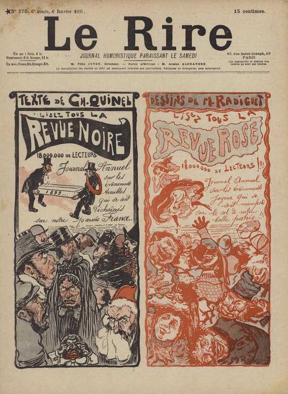 Le Rire için İllüstrasyon by Maurice Radiguet