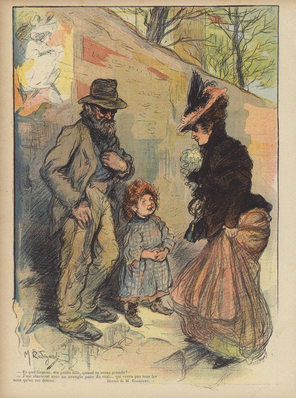Le Rire için İllüstrasyon by Maurice Radiguet