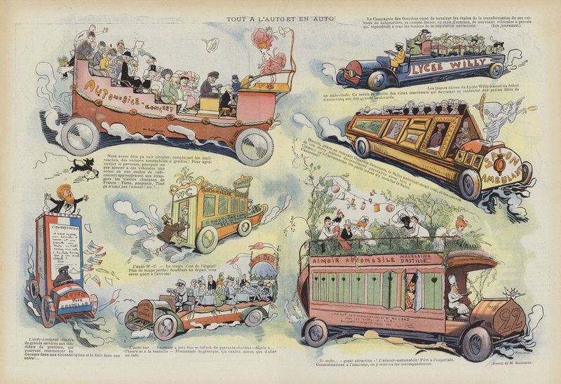 Le Rire için İllüstrasyon by Maurice Radiguet