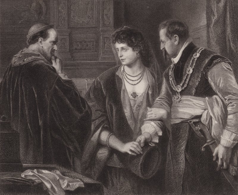 Shakespeare: Kış Masalı (gravür) by Max Adamo