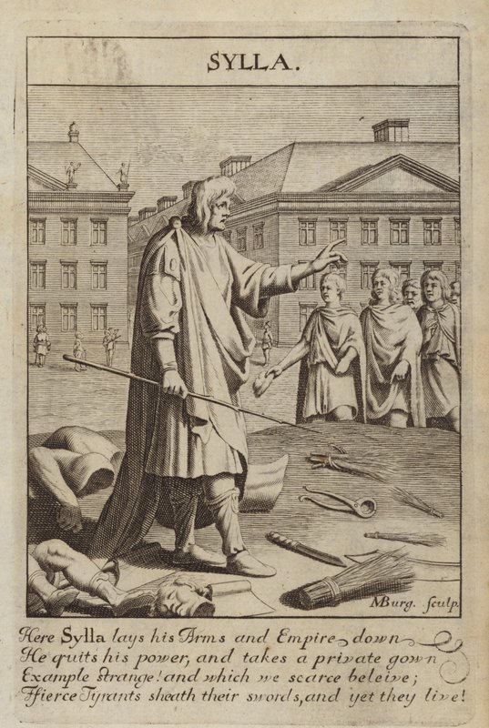 Sulla, Romalı general ve devlet adamı by Michael Burghers