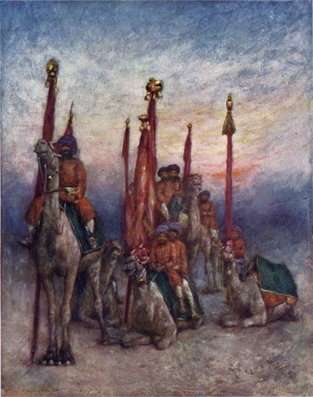 Bombay Chiefs" Kampı by Mortimer Ludington Menpes