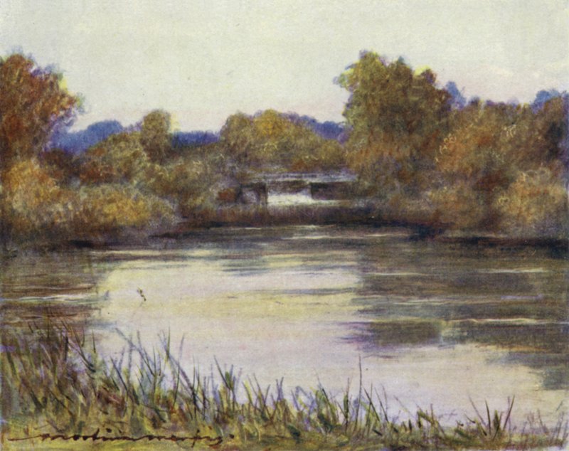 Sutton Courtenay by Mortimer Ludington Menpes