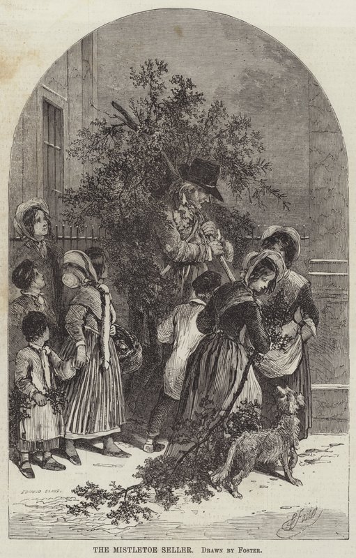 Ökseotu Satıcısı by Myles Birket Foster