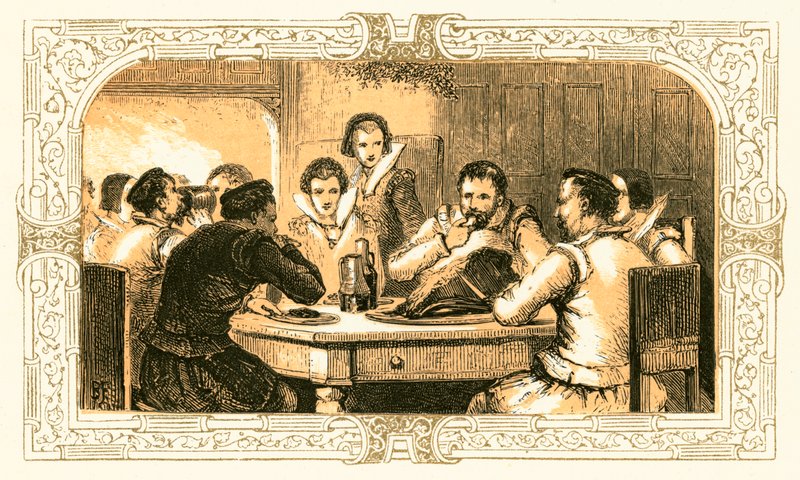 Sığır eti oyma by Myles Birket Foster