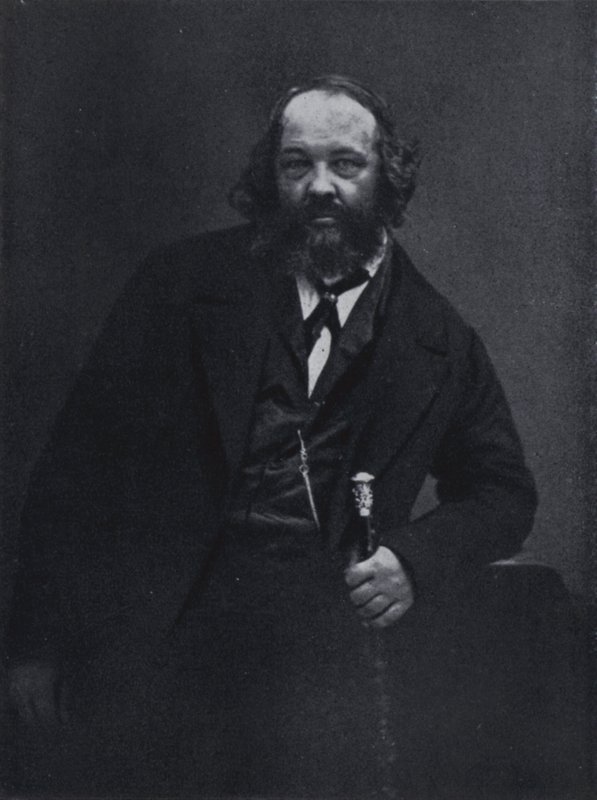 Devrimci Michael Alexandrowitsch Bakunin by Nadar
