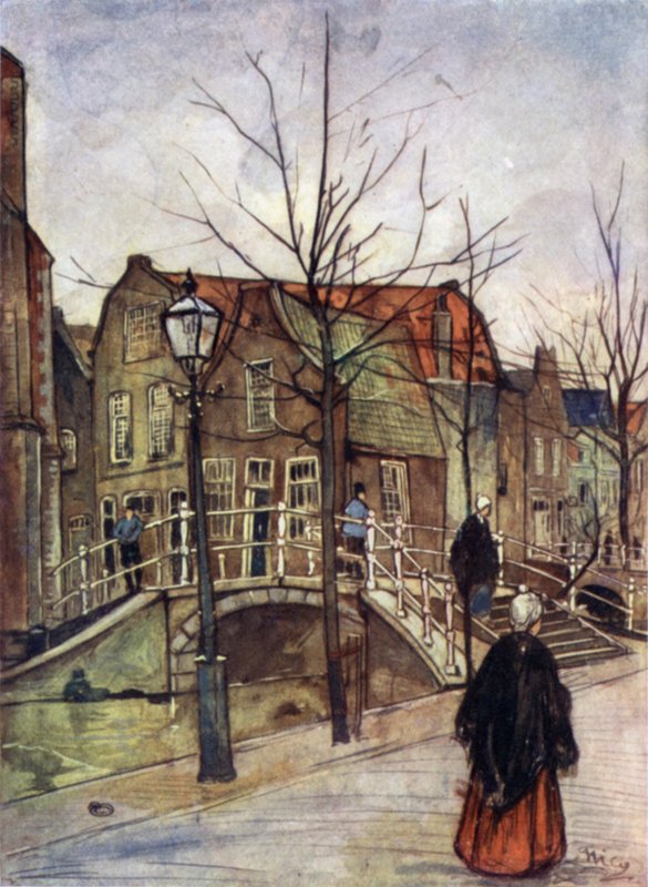 Kadın Jutte Land, Delft by Nico Jungman