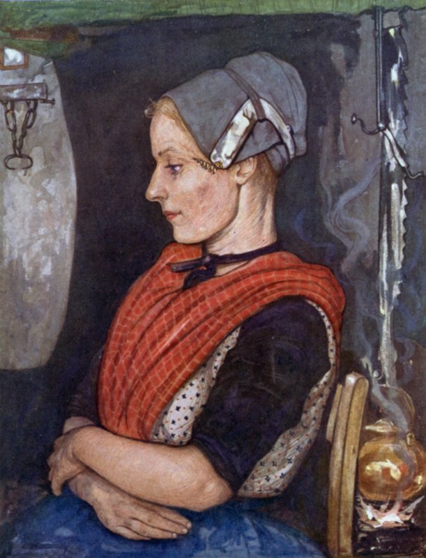 Elspeet Kızı (renkli taş) by Nico Jungman