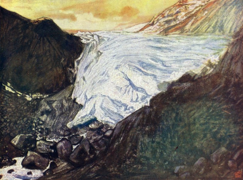 Norveç: Buerbrae, Odde Hardanger (renkli taş) by Nico Jungman