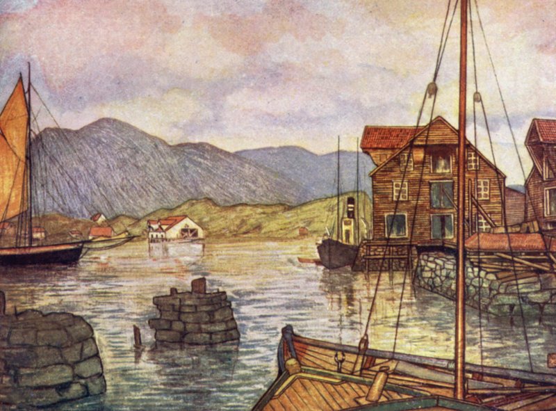 Norveç: Moldoen (renkli taş) by Nico Jungman