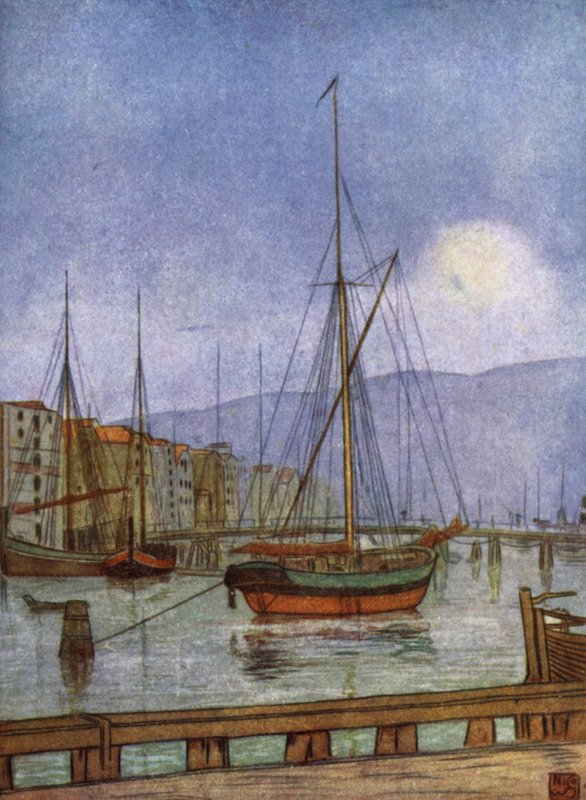 Norveç: Ostre Kanalhavn, Trondhjem (renkli taş) by Nico Jungman