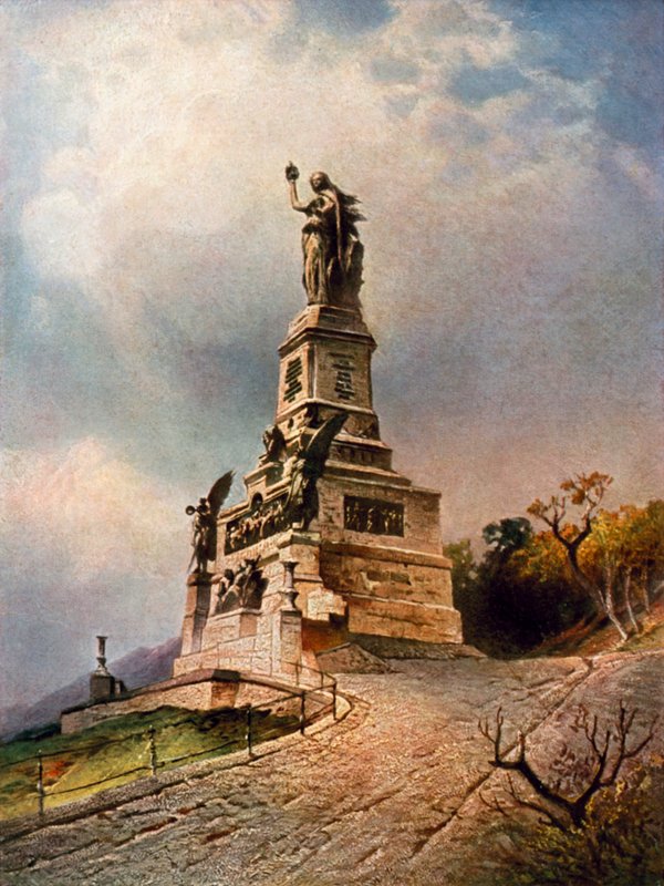 Niederwald Anıtı (renkli taş) by Nicolai Astudin
