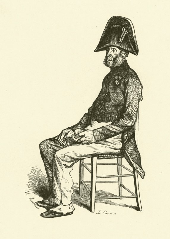 Emekli (gravür) by Nicolas Toussaint (after) Charlet