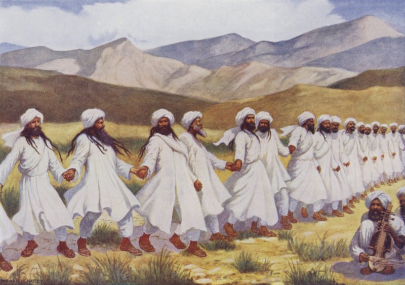 Baluches Ulusal Dansı by Norman Hardy