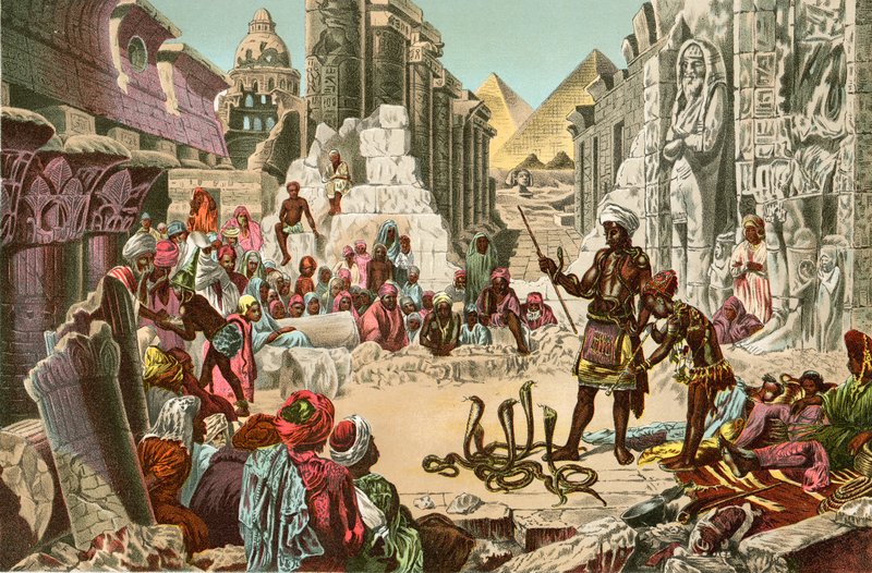 Ancient Egypt and Modern Egypt Contrasted by North American