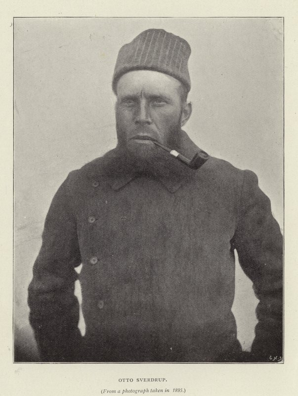 Otto Sverdrup (s/b fotoğraf) by Norwegian Photographer