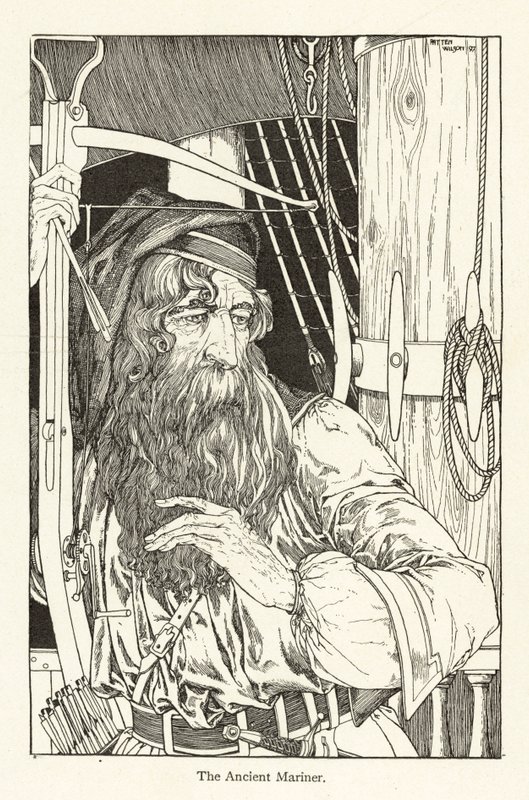 Rime of the Ancient Mariner (gravür) by Patten Wilson