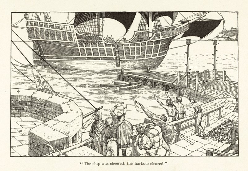Rime of the Ancient Mariner (gravür) by Patten Wilson
