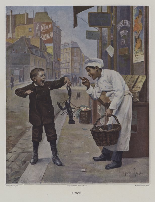 Pince! (kıstırıldı!) by Paul Charles Chocarne Moreau