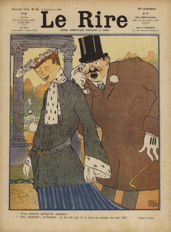 Le Rire için İllüstrasyon by Paul Iribe