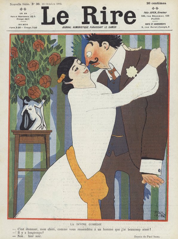 Le Rire için İllüstrasyon by Paul Iribe