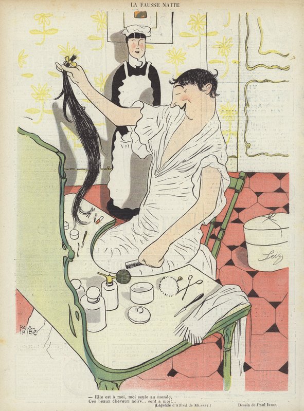 Le Rire için İllüstrasyon by Paul Iribe