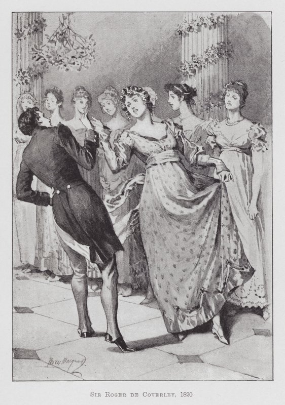 Dans: Sir Roger de Coverley by Percy Macquoid