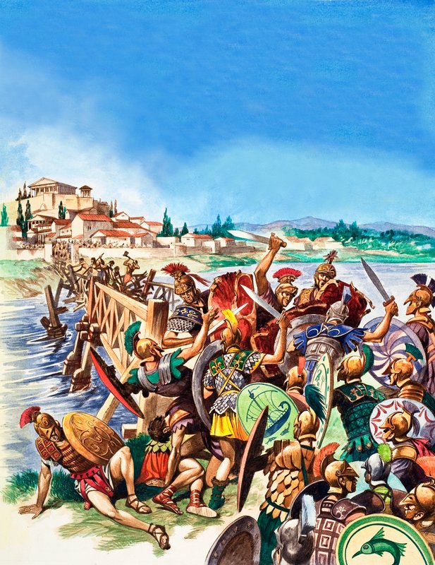 Horatius Köprüyü Tutuyor by Peter Jackson