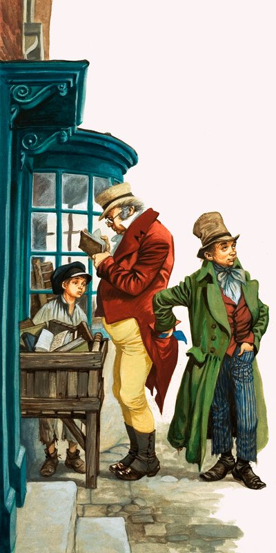 Artful Dodger (kağıt üzerinde guaj) by Peter Jackson