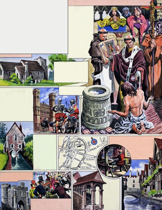 Dover Yolu: Canterbury by Peter Jackson