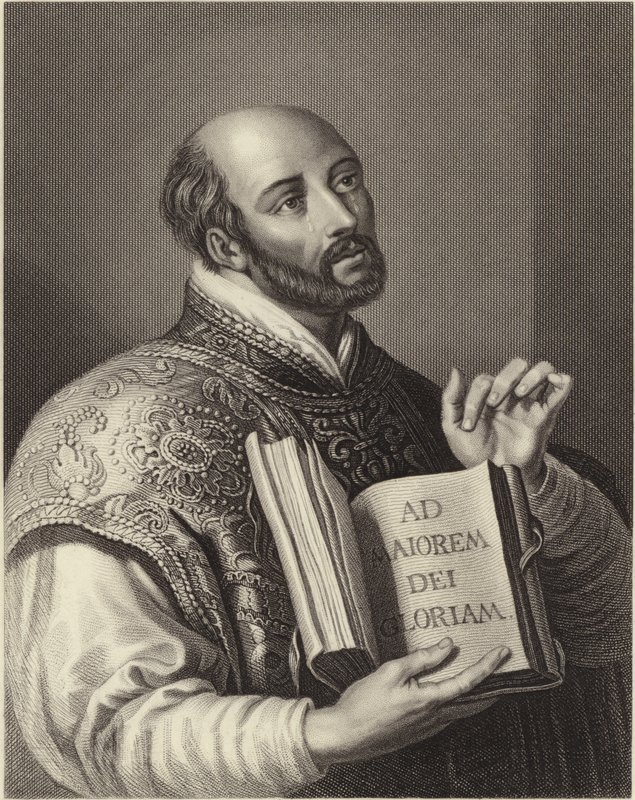 Loyolalı Ignatius (gravür) by Peter Paul (after) Rubens