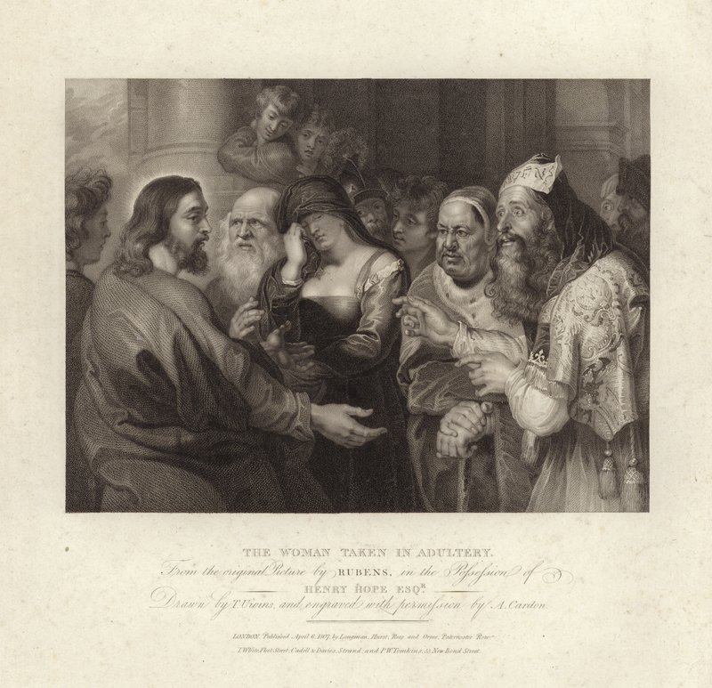 Zina Edilen Kadın by Peter Paul Rubens