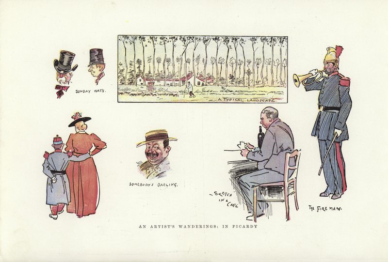Nicholas Nickleby i için çizim by Phil May