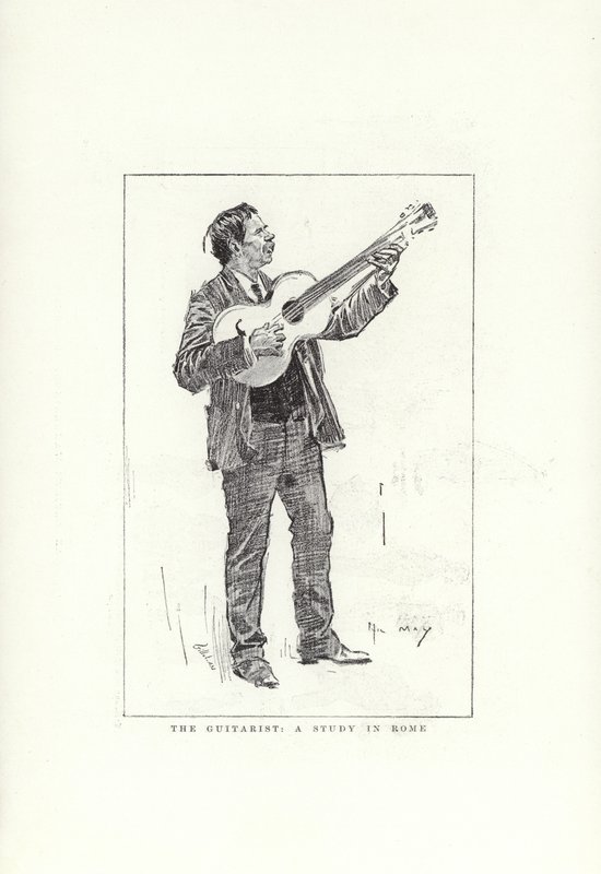 Gitarist, Roma