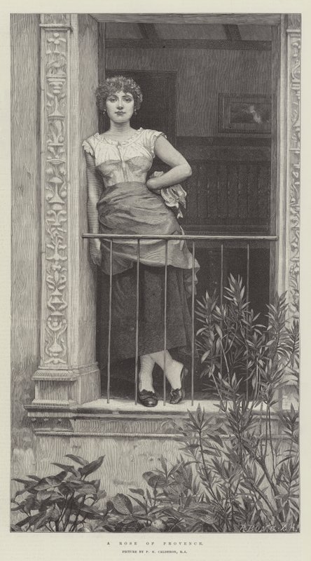 Provence Gülü by Philip Hermogenes Calderon