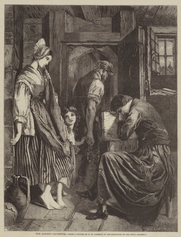 gardiyanların kızı by Philip Hermogenes Calderon