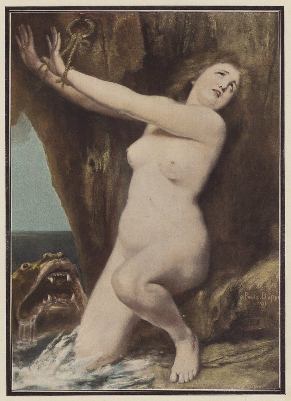 Andromeda (renkli taş) by Philippe Felix Dupuis