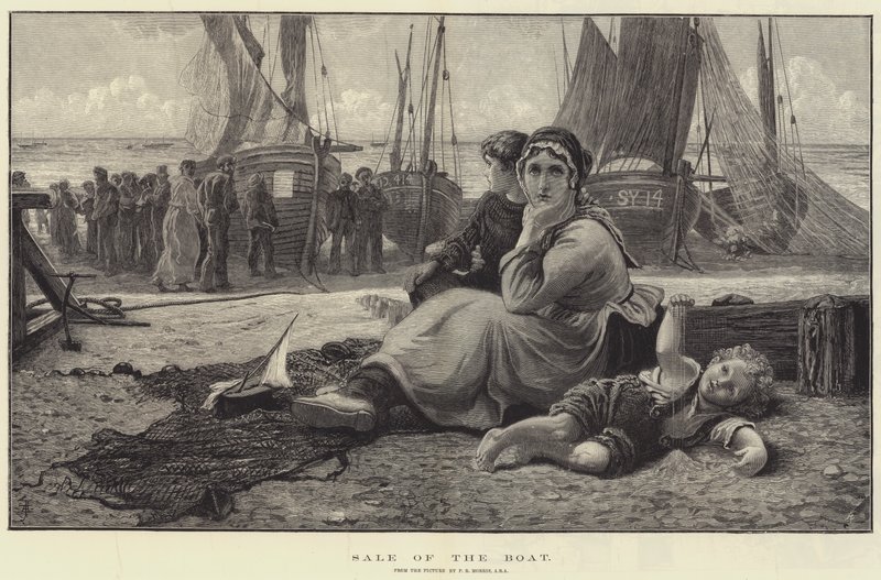 Teknenin Satışı by Phillip Richard Morris