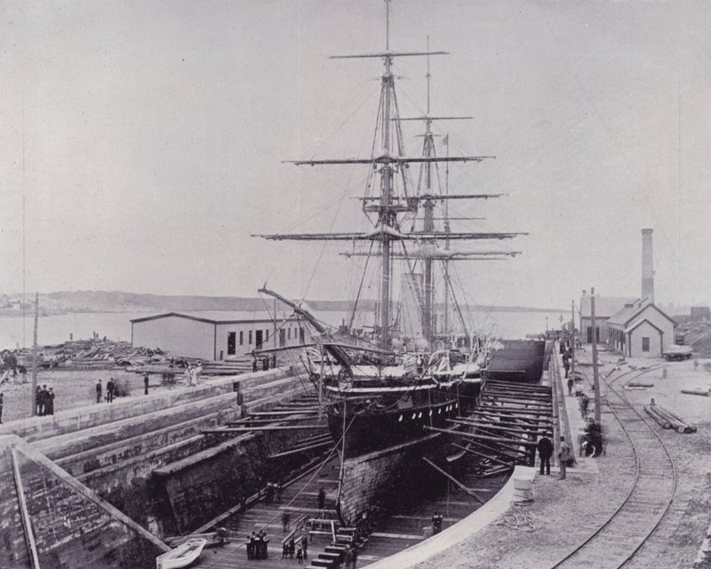 Kanada: HMS "Kanada" (s/b fotoğraf) by Photographer Canadian