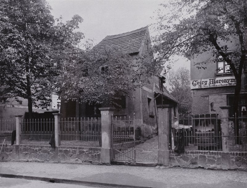 Leipzig: Gohlis'teki Schillerhaus (s/b fotoğraf) by Photographer German
