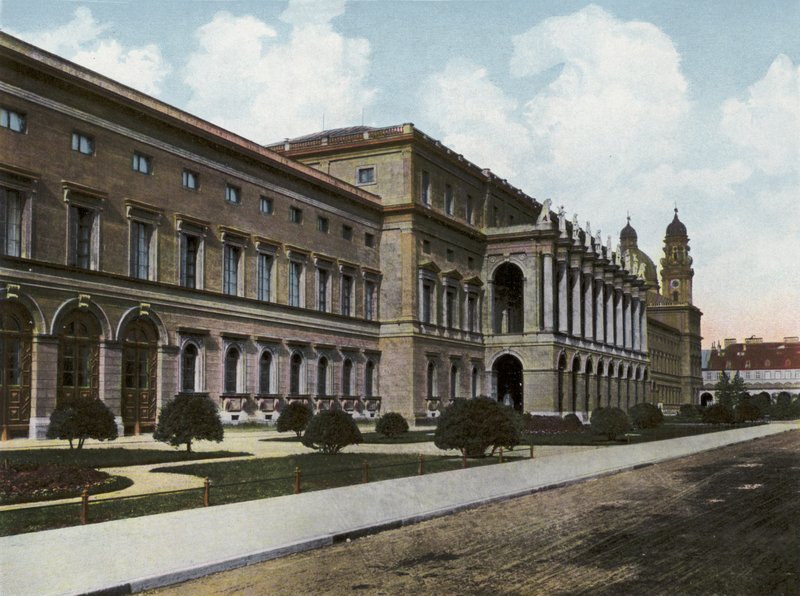 Münih/Münih: Königl Residenz, Festsaalbau (fotoğraf) by Photographer German