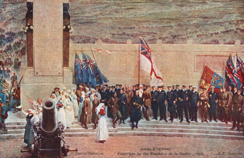 İngiltere (renkli taş) by Pierre Carrier Belleuse