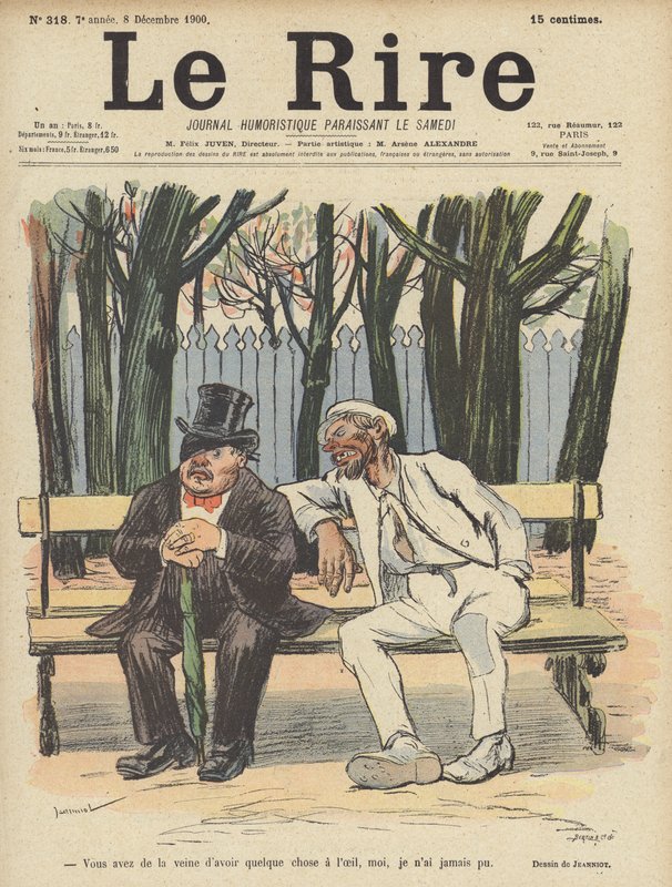 Le Rire için İllüstrasyon by Pierre Georges Jeanniot