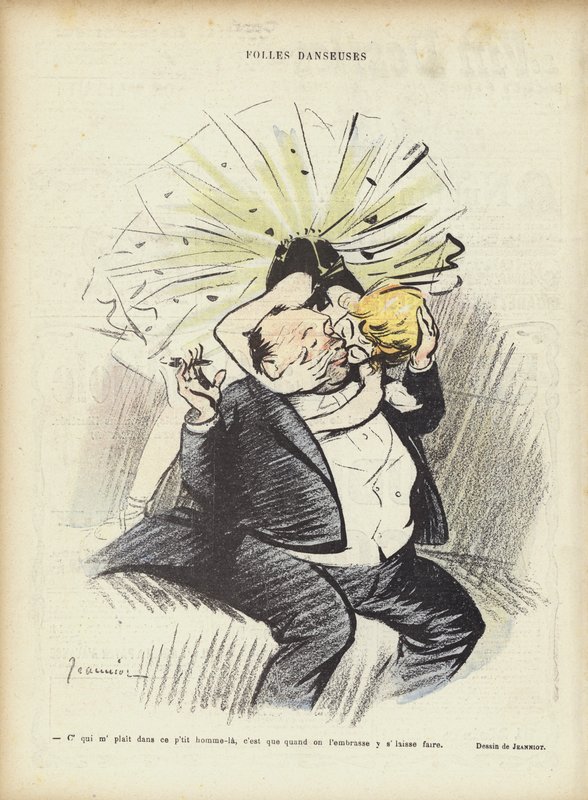 Le Rire için İllüstrasyon by Pierre Georges Jeanniot
