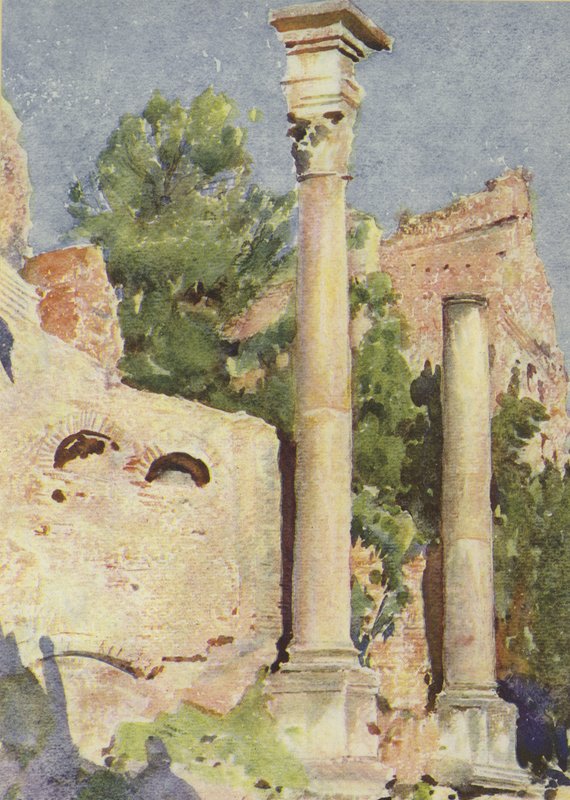Roma, Forum by Pierre Vignal