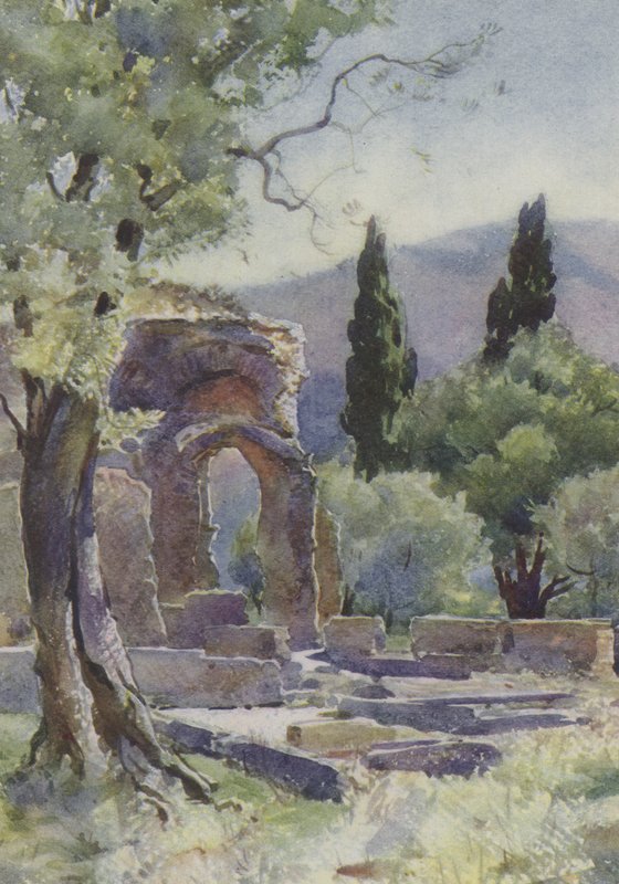 Tivoli, Villa Adriana by Pierre Vignal