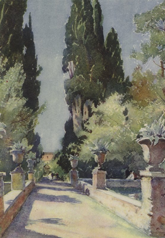 Tivoli, Villa Deste by Pierre Vignal
