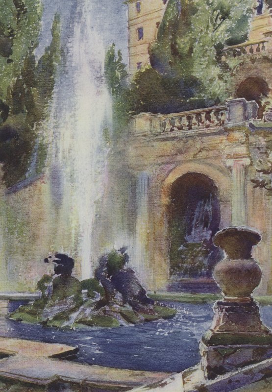 Tivoli, Villa Deste by Pierre Vignal