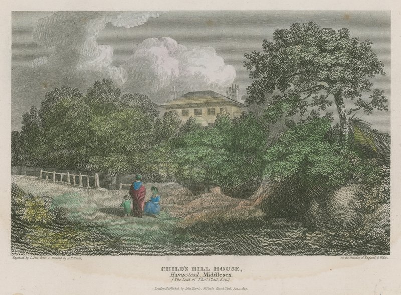 Çocuğun Tepe Evi, Hampstead, Middlesex by Pieter Jansz. Quast